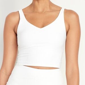 Old Navy white sports bra